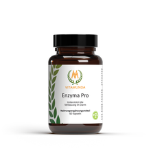 Laden Sie das Bild in den Galerie-Viewer, Enzyma Pro – 60 Kapseln vegane Enzyme