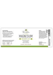 MAGNÉSIUM - avec 4 composés de magnésium différents - remplit le stockage à court et à long terme 