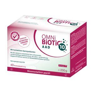 Omnibiotic 10 - probiotique, compagnon idéal et important de tout traitement antibiotique