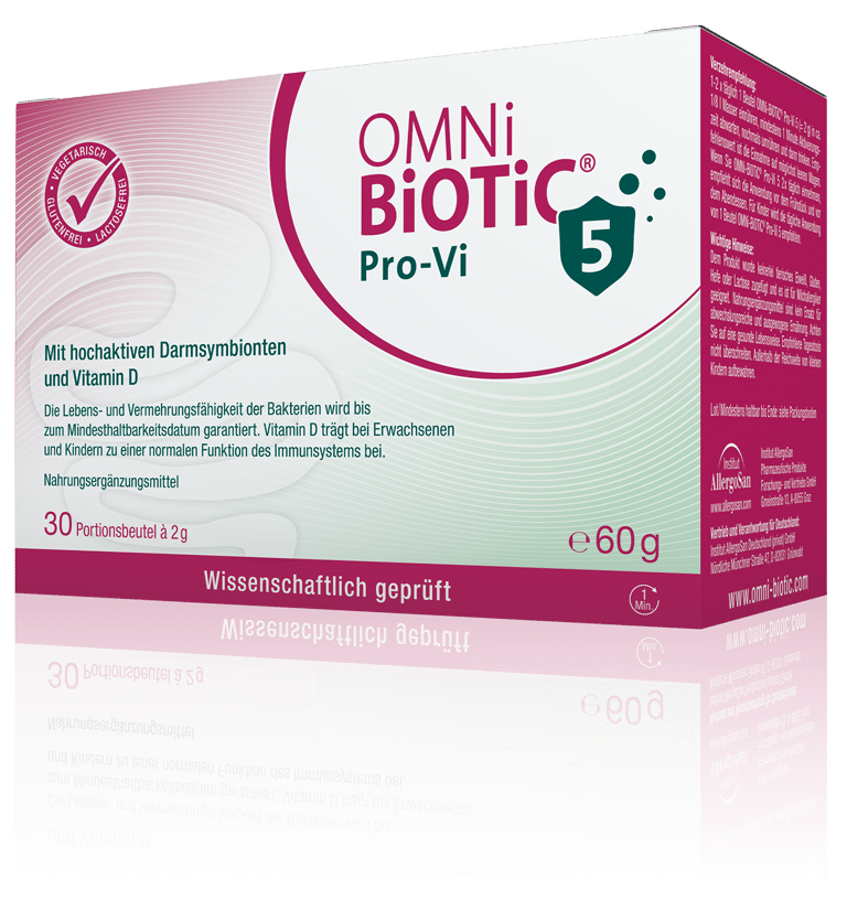 Omnibiotic Pro-VI 5 - Probiotikum - speziell zur Abwehr von Viren und schädlichen Bakterien