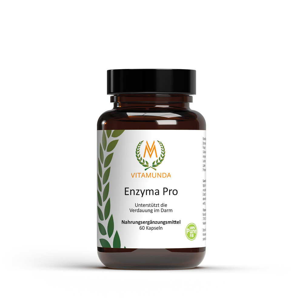 Enzyma Pro – 60 gélules d'enzymes végétaliennes